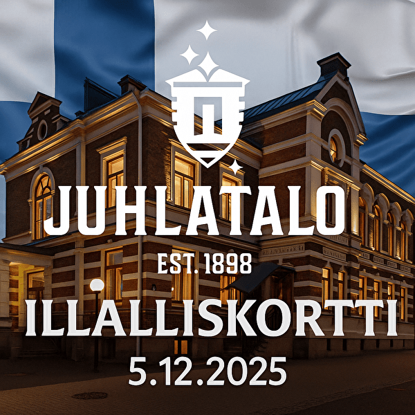 Illalliskortti - Itsenäisyyspäivän aaton illallinen 5.12.2025